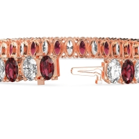 Endless Oval Tennis Bracelet