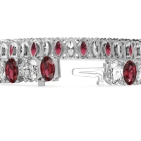 Endless Oval Tennis Bracelet