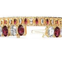 Endless Oval Tennis Bracelet