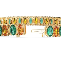 Endless Oval Tennis Bracelet