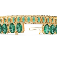Endless Oval Tennis Bracelet