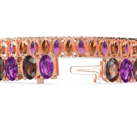 Endless Oval Tennis Bracelet