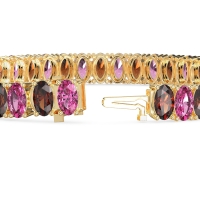Endless Oval Tennis Bracelet