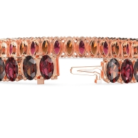 Endless Oval Tennis Bracelet