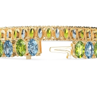 Endless Oval Tennis Bracelet