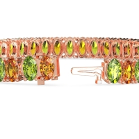 Endless Oval Tennis Bracelet