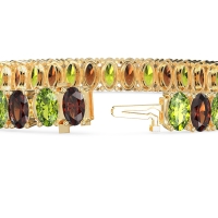 Endless Oval Tennis Bracelet