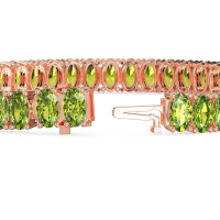 Endless Oval Tennis Bracelet