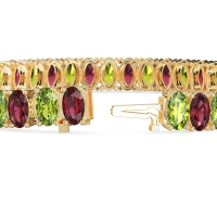 Endless Oval Tennis Bracelet