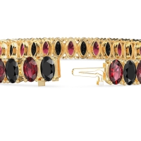 Endless Oval Tennis Bracelet