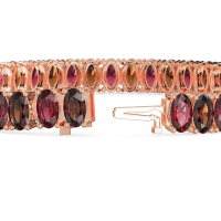 Endless Oval Tennis Bracelet