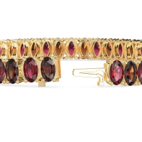 Endless Oval Tennis Bracelet