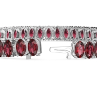 Endless Oval Tennis Bracelet