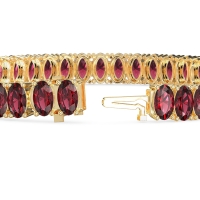 Endless Oval Tennis Bracelet