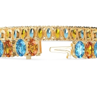 Endless Oval Tennis Bracelet