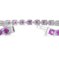 Secret Heart Tennis Bracelet