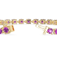 Secret Heart Tennis Bracelet
