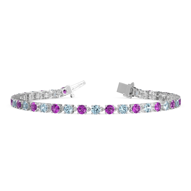 Secret Heart Tennis Bracelet