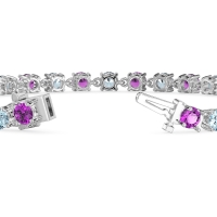 Secret Heart Tennis Bracelet