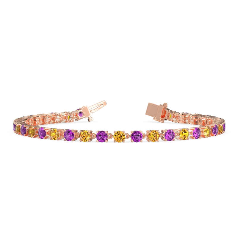 Secret Heart Tennis Bracelet