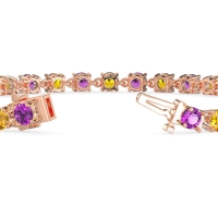 Secret Heart Tennis Bracelet