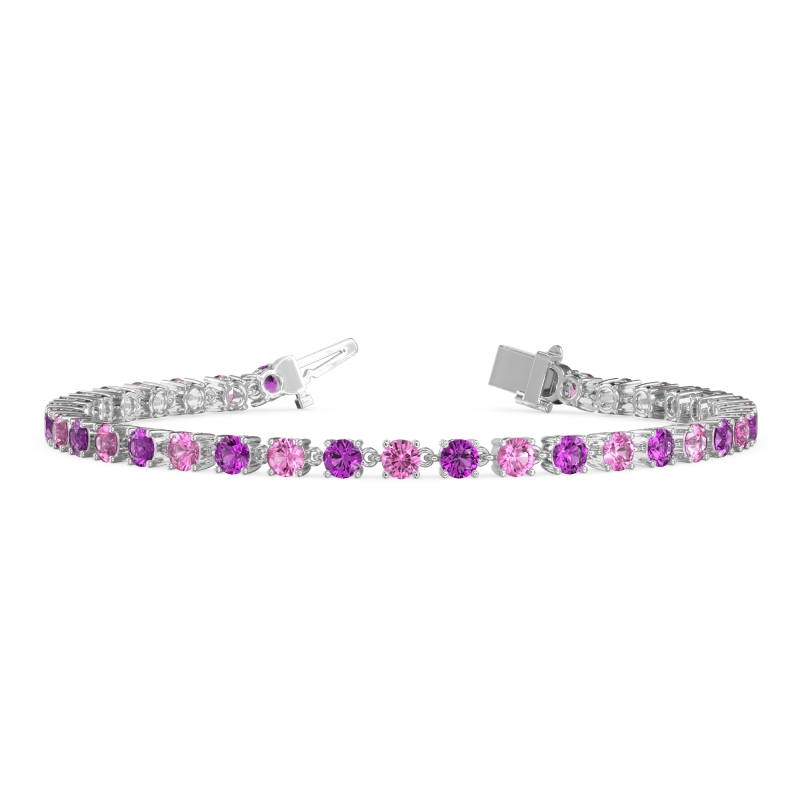 Secret Heart Tennis Bracelet