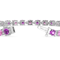 Secret Heart Tennis Bracelet