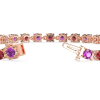 Secret Heart Tennis Bracelet