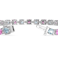 Secret Heart Tennis Bracelet