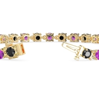 Secret Heart Tennis Bracelet