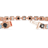 Secret Heart Tennis Bracelet