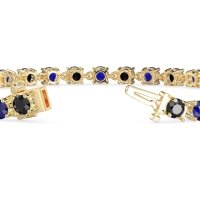 Secret Heart Tennis Bracelet