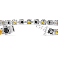 Secret Heart Tennis Bracelet