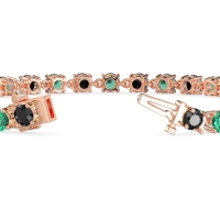 Secret Heart Tennis Bracelet