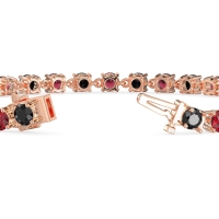 Secret Heart Tennis Bracelet