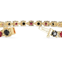 Secret Heart Tennis Bracelet