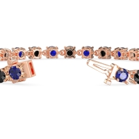 Secret Heart Tennis Bracelet