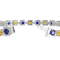 Secret Heart Tennis Bracelet