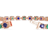Secret Heart Tennis Bracelet