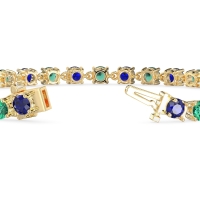 Secret Heart Tennis Bracelet