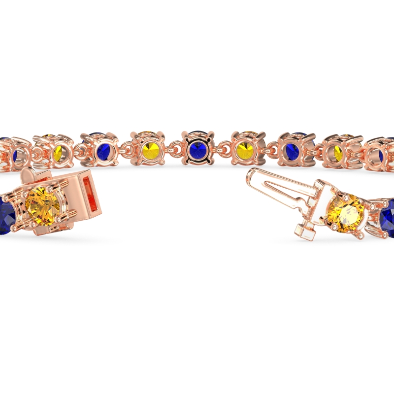 Secret Heart Tennis Bracelet