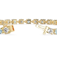 Secret Heart Tennis Bracelet