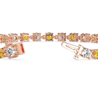 Secret Heart Tennis Bracelet