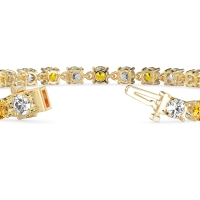 Secret Heart Tennis Bracelet