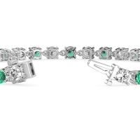 Secret Heart Tennis Bracelet