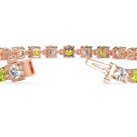 Secret Heart Tennis Bracelet