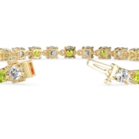 Secret Heart Tennis Bracelet