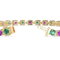 Secret Heart Tennis Bracelet
