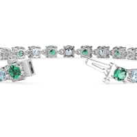 Secret Heart Tennis Bracelet