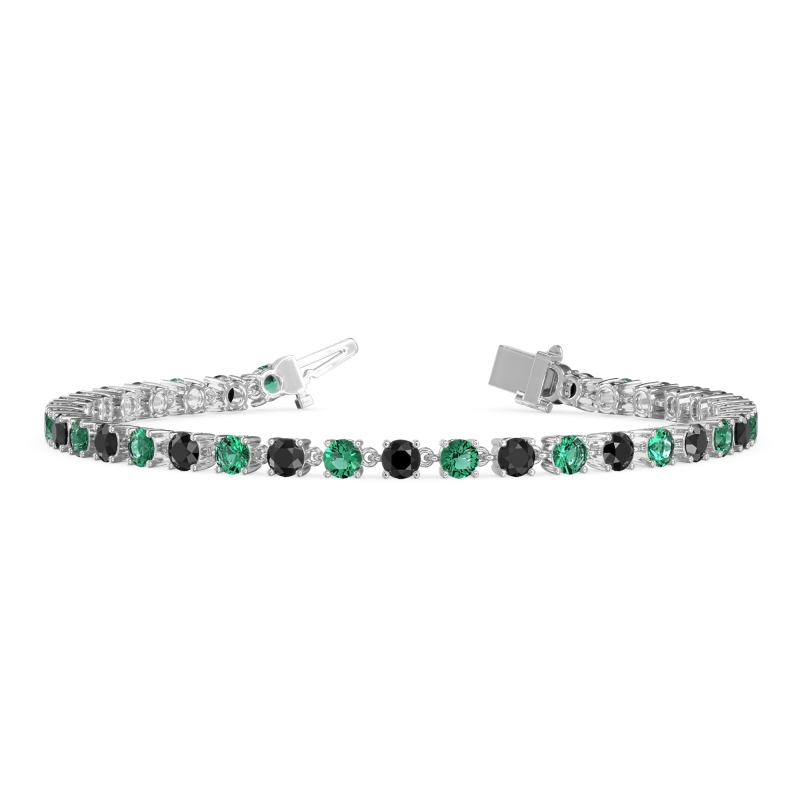 Secret Heart Tennis Bracelet